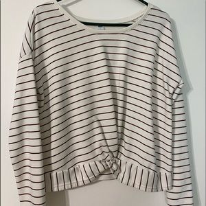 Old Navy top with stripes